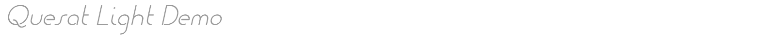 Quesat font preview